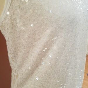 💥 Express sequin and lace tank